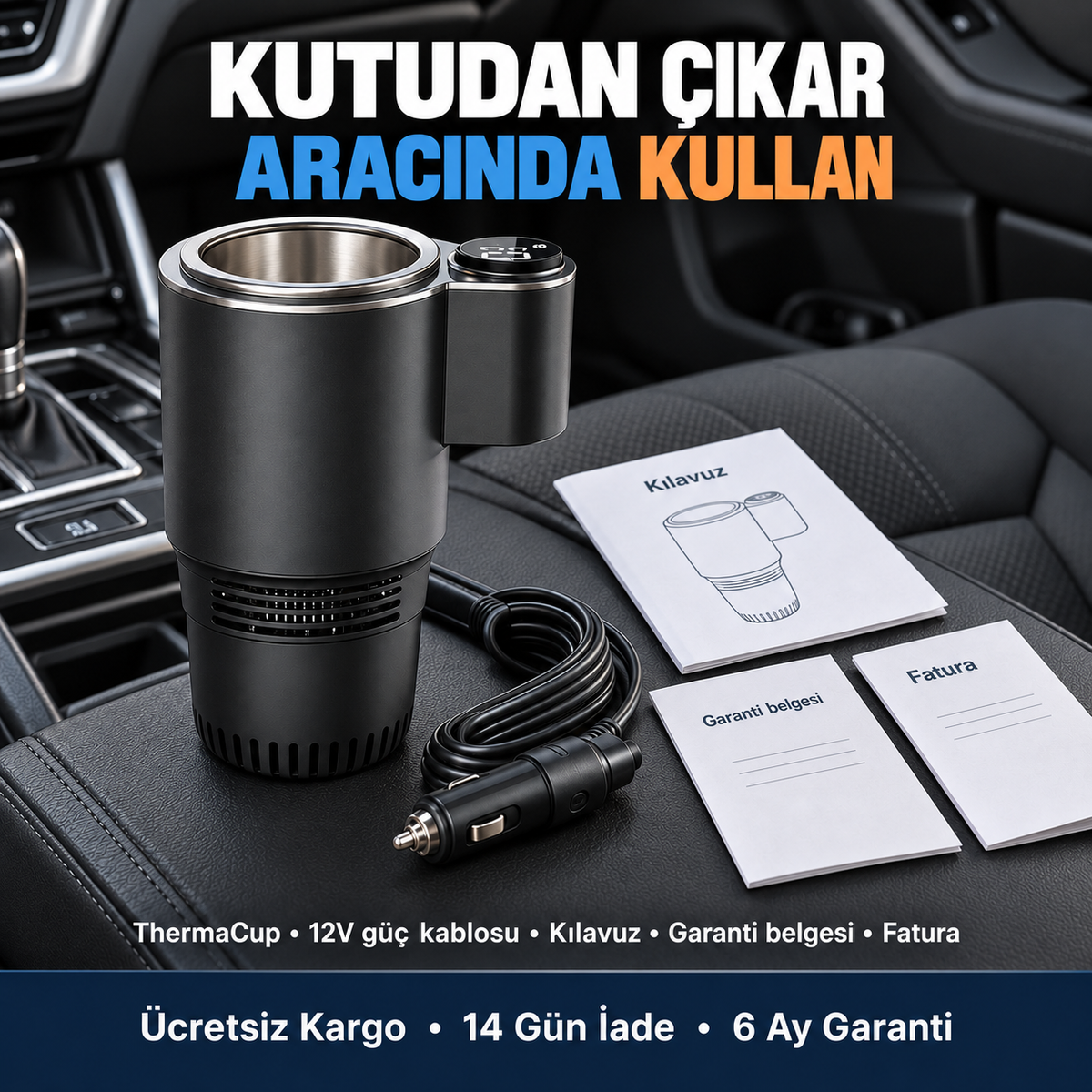 ThermaCup| Bardak Isıtıcı Soğutucu
